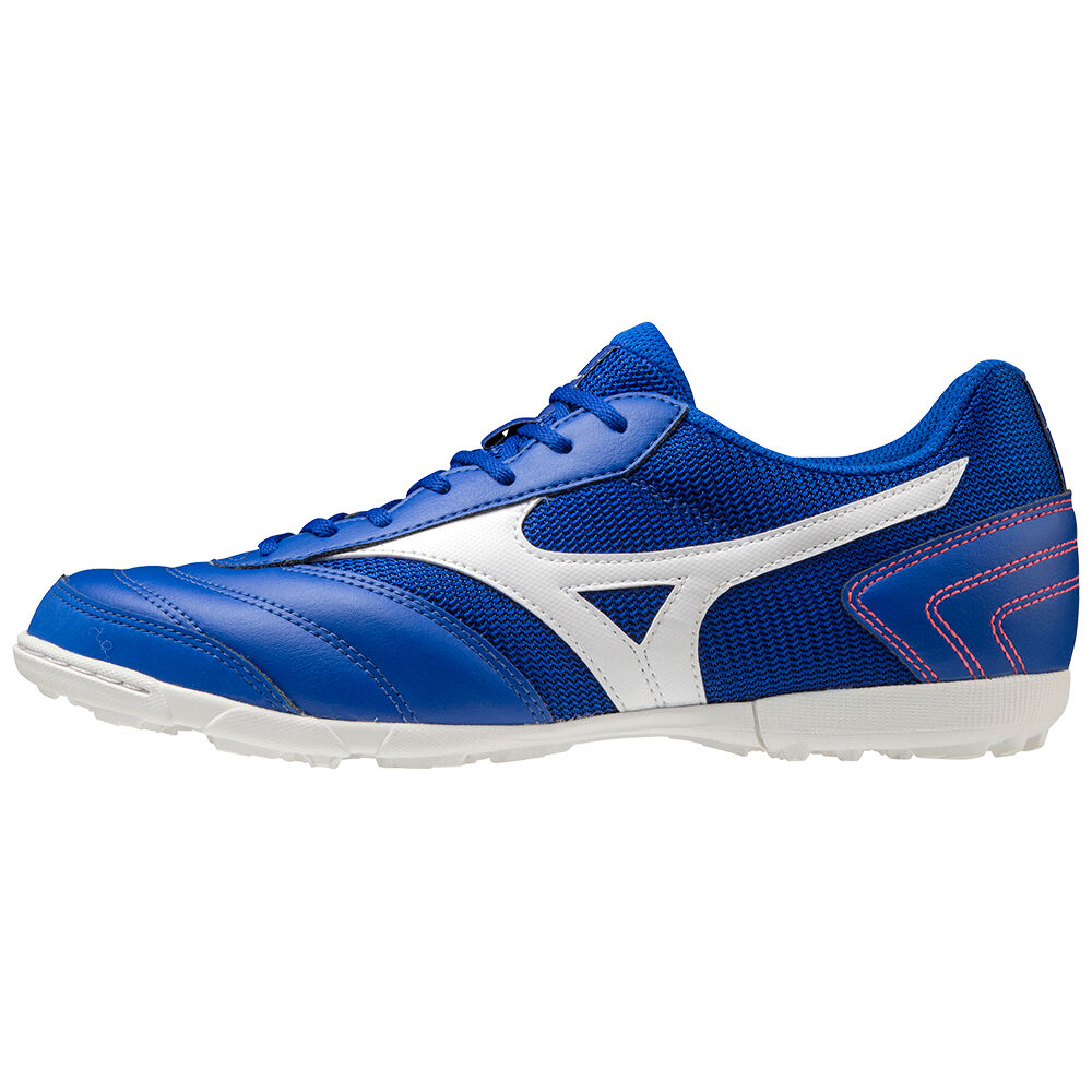 Zapatos De Futbol Mizuno MRL Sala Club TF Para Hombre Azules/Blancos 2316904-UG